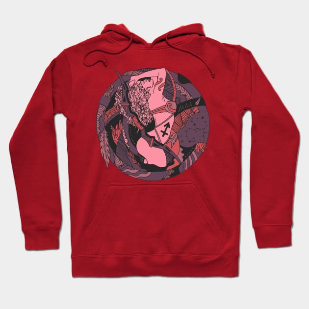 Ambrose Sagittarius Beauty Hoodie by kenallouis